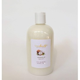 COCONUT OIL 92 DEGREE REFINED BLEACHED 100% PURE ORGANIC COLD PRESSED 12 OZ