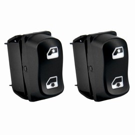 ALTBET 2pcs 5Pin Window Lift Switch Driver Side Compatible with Peterbilt 365 367 384 386 387 389 Replace 1609209 1609209PKG 577.75607