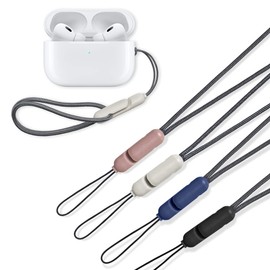 [4Pack] Lanyard for AirPods Pro 2nd Generation,New Wireless Bluetooth Earbuds Protective Case Anti-Lost Lanyard Compatible with AirPods Pro 2nd (2022)
