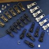 24 Pcs #5#7 Zipper Sliders Replacement Zipper Pull Repair Kit