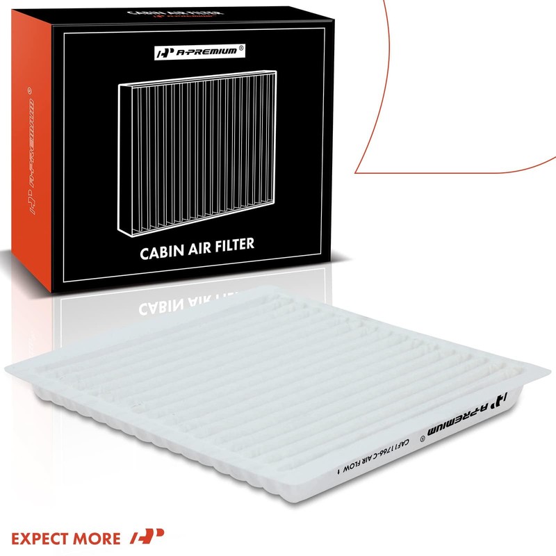 A-Premium Filtro de aire de habitáculo 2-PC compatible con Dodge