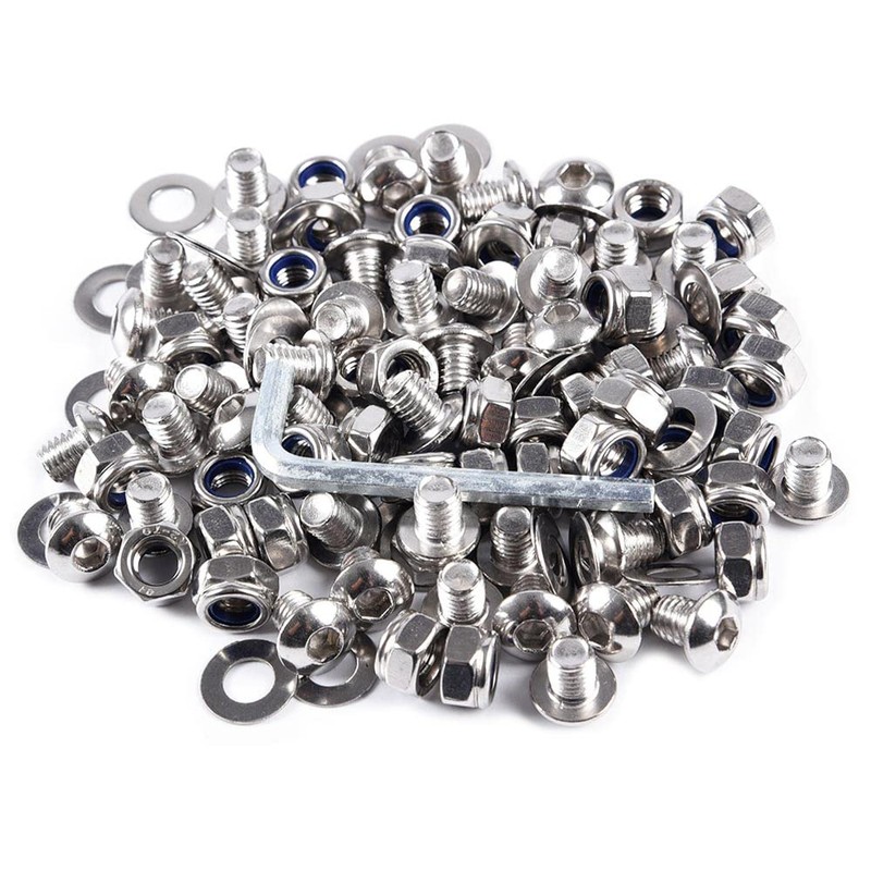PIT66 Fender Flares Screw/Bolt Hardware Kit Set Compatible with Ford