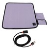 USB Heated Seat Cushion Adjustable Lightweight Heated Stadium Cushion for