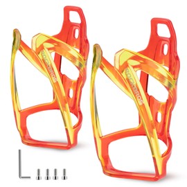 ROCKBROS Bottle Cage Bicycle Cup Holder 35g Lightweight Drinking Bottle Cage for MTB Road Bike Bicycle 5 Colors(2 pcs included)