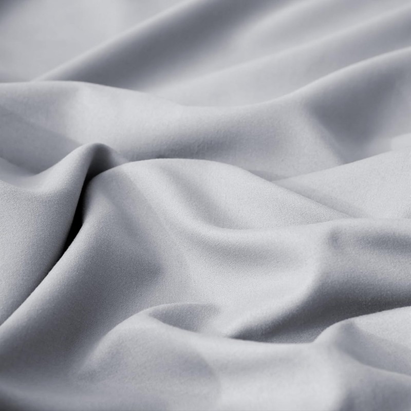 NAFAY LIVING Fitted sheet-Plain Dyed Ultra Soft Microfiber Bedding Sheet