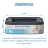 Square Starter Refills Disposal Bags Refill Compatible with Diaper Genie