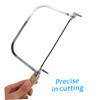 TEHAUX 1 Set Coping Saw Wooden Handle Tool Portable Hand