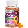 CoQ10 Gomitas - Vitaminas de goma de melocotón con coenzima