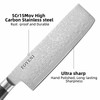 foyeni Nakiri Knife - 6.5 Inch Sharp Japanese Chef Knife,
