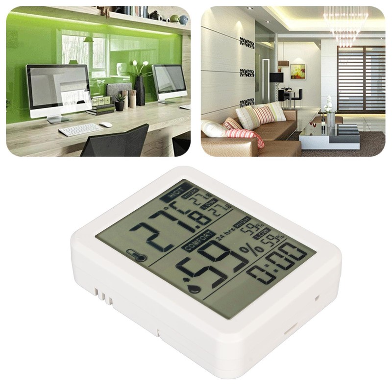 Temperature Humidity Meter Multifunctional High Accuracy Digital Indoor Hygrometer Thermometer