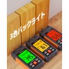TopTes TS-630 Firewood Moisture Meter, Wood Moisture Meter, Tri-Color Backlight,