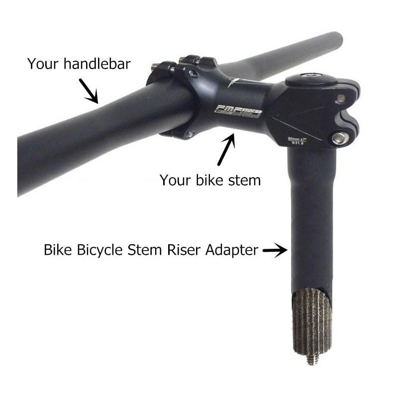 UPANBIKE Road Mountain Bike Bicycle Stem Riser Adapter 1 1/8"