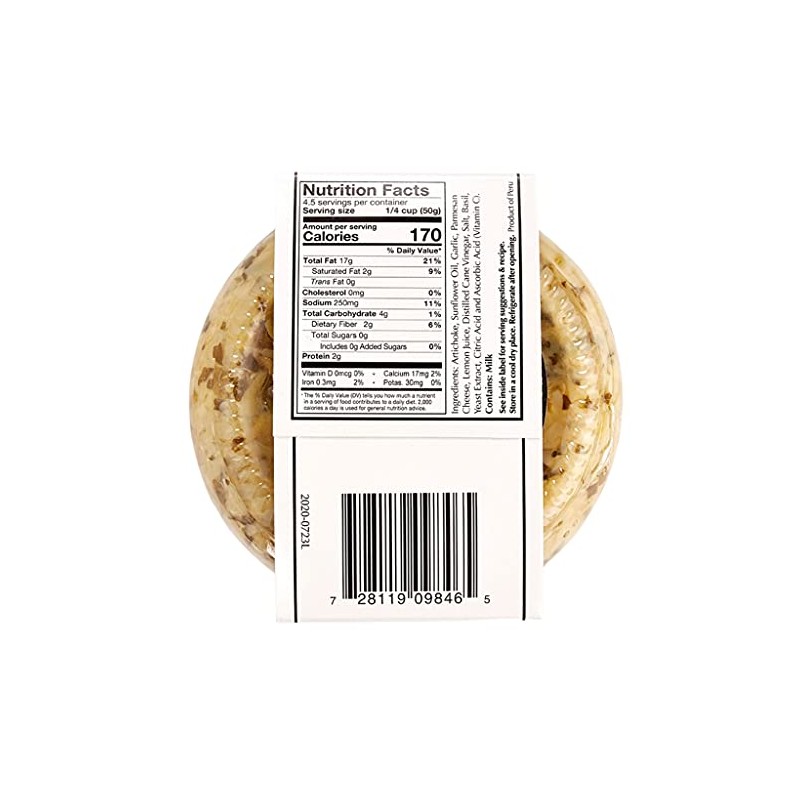 Cucina & Amore Pesto Sauce, Artichoke, 7.9 Ounce (Pack of