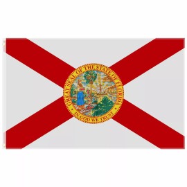 VALUEBUY Florida State Flag 3x5 FT Banner Indoor Outdoor Everglades Atlantic USA
