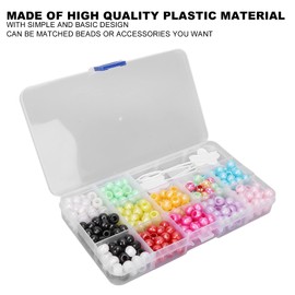 GOTOTOP Dreadlocks Hair Beads, 360 Piezas, Plástico, Resina, Colorful, DIY Accesorios para el Cabello