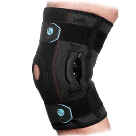 Xvalot Health - Orthopaedic Meniscus Knee Brace and Ligaments with Reinforcement Hinges - Knee Recovery and Rehabilitation - Maxima Aid for Injury Prevention and Recovery (L)