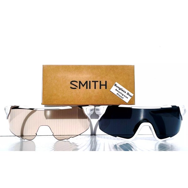 Smith Optics ATTACK MTB Matte White ChromaPop Black & Low