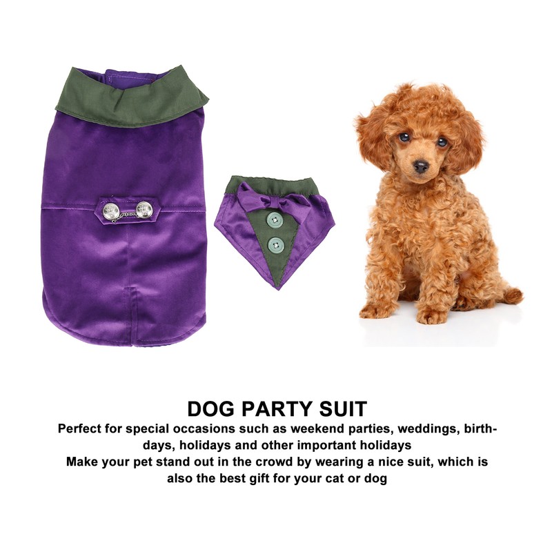 Dogs Tuxedo Cute Elegant Fashionable Retro Dog Formal Wedding Party