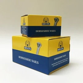 Mustad Delta 5 City Horseshoe Nails 250 Count Box