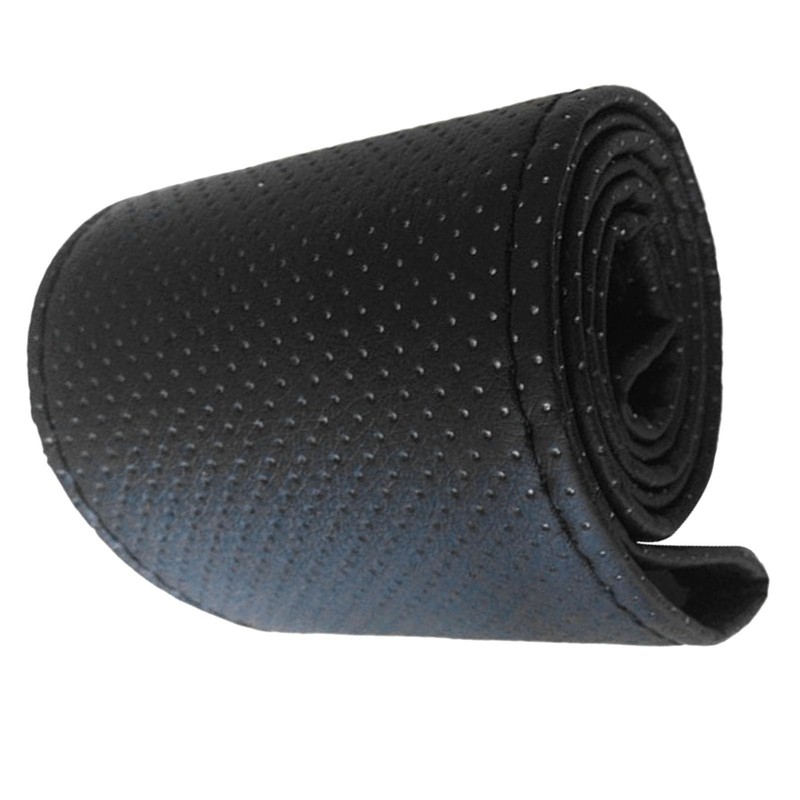 Steering Wheel Cover, Wear-Resistant Microfiber Leather, Durable Construction, Breathable Design,