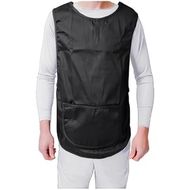 IBEX Unisex Plain Kitchen Catering Tabbard Apron, Black, S-M