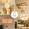 EvaStary G9 Halogen Light Bulbs 2 pin 120V 40W, Dimmable