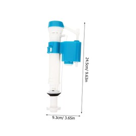 Operitacx Toilet Fill Valve Repair Kit Tank and Bowl Water Control Valve Efficient Water Saving Bathroom Accessory Durable Design for Improved Toilet Performance