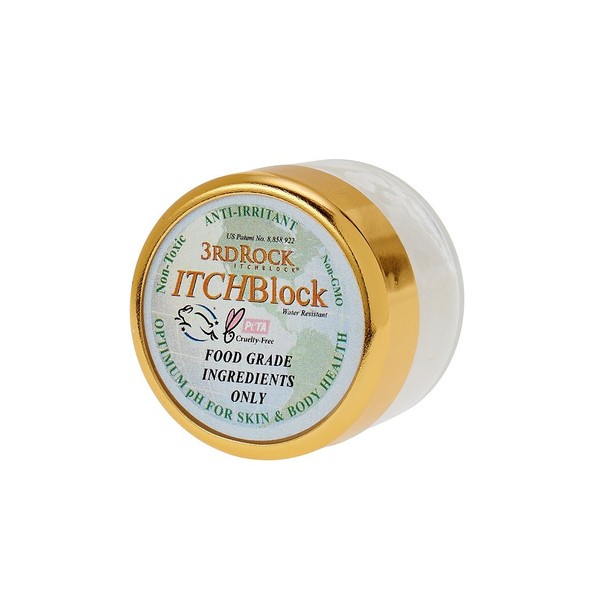 3rd Rock ITCHBlock - The Best Natural Itch Relief Cream - Use for Bug Bites, Poison Ivy, Skin Irritations - Toxin Free - Compare to Calamine, Caladryl, Benedryl Itch