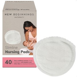 New Beginnings Ultra Thin Slimline Disposable Breast Pad 40 Pack