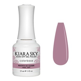 KIARA SKY Kiara Sky Soak Off Gel Nail Polish 0.5 fl oz, MAUVE A LIL' CLOSER (G597)