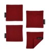 W3003320 Coaster Reversible Stylish Fabric Set of 4 Washable Plain