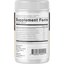 Naturealm Sacred 7 Mushroom Extract Powder: Boost Immunity & Vitality Naturall