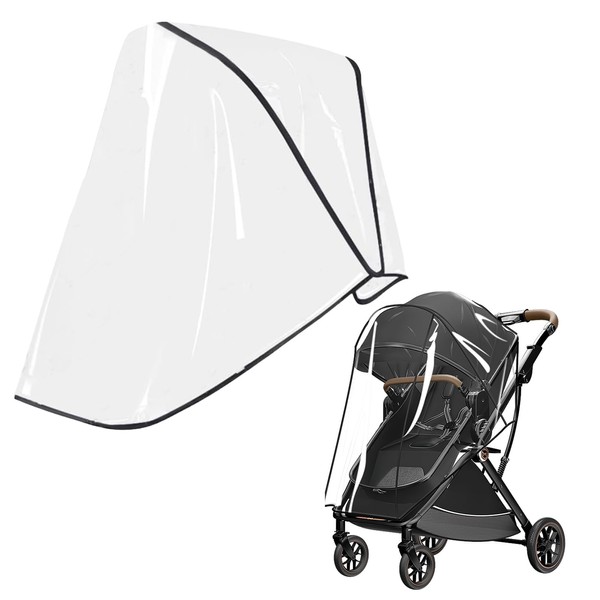 Universal Rain Cover for Pushchairs - Transparent Rain Cover Buggy