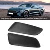 2Pcs Carbon Fiber Rear Car Door Panel Interior Decoration Fit