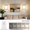 Aipsun Modern Wall Sconces Hardwired Indoor 15W LED Dimmable 3000K