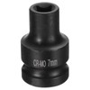 HARFINGTON 4 Point Square Socket 1/2" Drive 7mm Metric Square