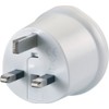Go Travel Earthed EU to UK Adaptor - Compact European