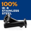 (Pack of 15) M5 x 60 mm Flat Head Allen