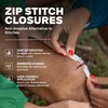 SurviveX Zip Stitch Wound Closure Strips - Repair Wounds Without