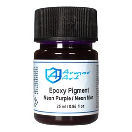 Counter Culture DIY Armor Art Pigment Neon Purple 0.5oz Resin Epoxy Dye for Wave and Water Effects