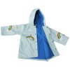 Foxfire for Kids Light Blue Rainbow Art Raincoat size 5