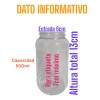 Cilindro, Termo, Bule,jar, Tapa Popote 500ml 70 Piezas