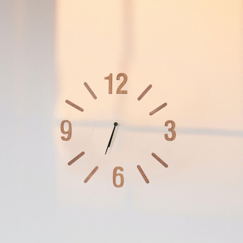 Gadpiparty 1set Clock Numbers Kit for Wall Clock Roman Numerals