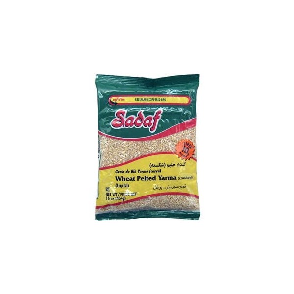Sadaf Crushed Pelted Wheat Yarma - 16oz