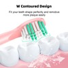 Compatible with Rtauys Electric Toothbrush Replacement Brush Heads,for Rtauys Electric