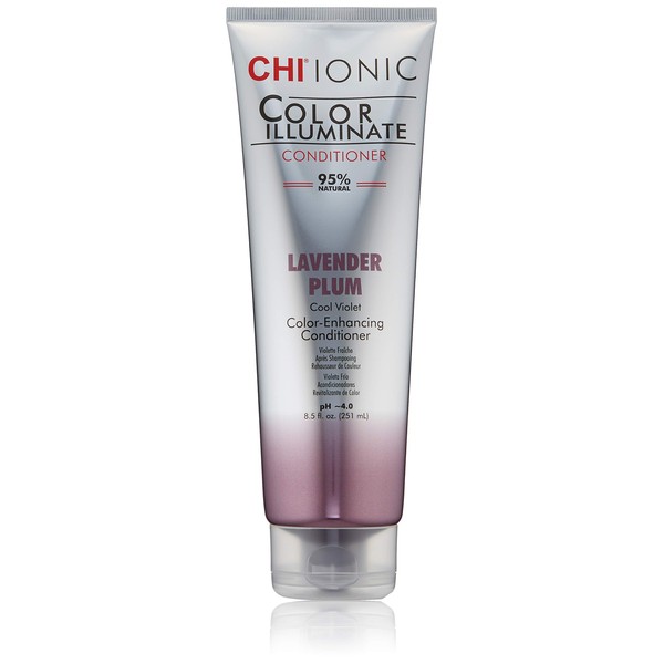 CHI Ionic Color Illuminate Conditioners - 95% Natural, Sulfate, Paraben and Gluten Free, 8.5oz - Multiple Colors