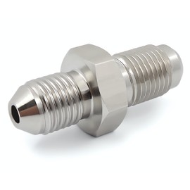 M10x1.0 to 3AN Straight Male Fitting Adapter "Stainless Steel" (M10-AN3)