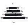 YFFSFDC Bed Sheets Anti-Slip Clips Adjustable 4 Pcs 3cm Width