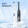 Electric Toothbrush 5 Modes Rotary Toothbrushes with 4 Replacement Soft