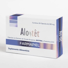 Alostet Suplemento De Biotina Crecimiento De Cabello 30 Caps